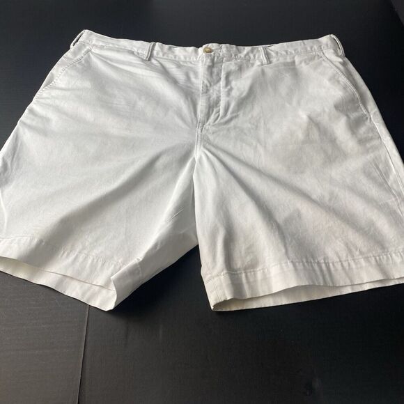 Polo Ralph Lauren Ivory Stretch Classic Fit 9" Chino Shorts Men's Size‎ 40 Beach - Picture 1 of 13